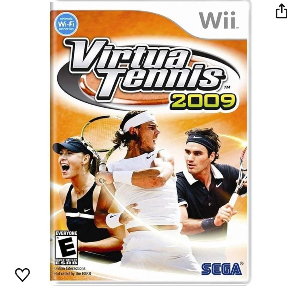 Nintendo Wii Virtua Tennis 2009